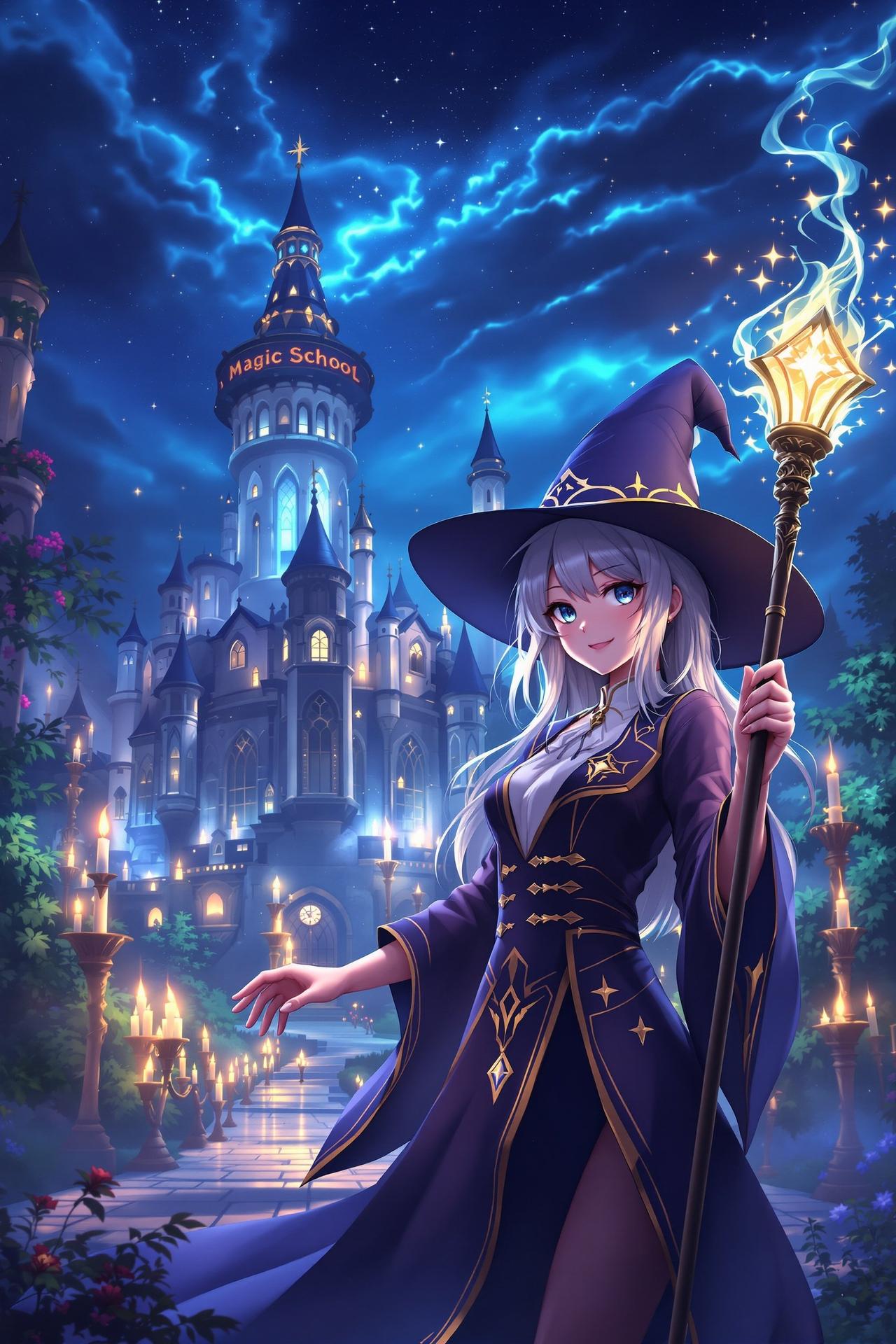 魔女学院:星月传说 - 蛙漫热播番剧推荐 魔女学院:星月传说